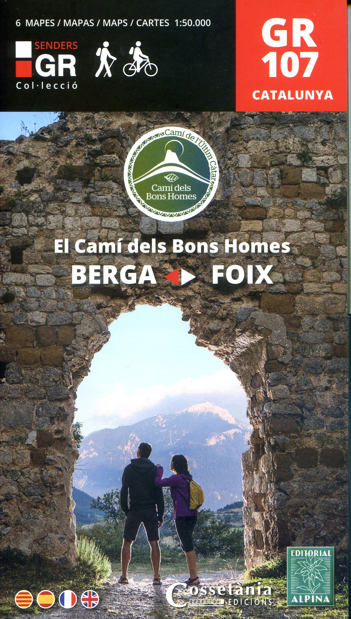 GR 107 : El Camí dels Bons Homes : Berga · Foix - Portada